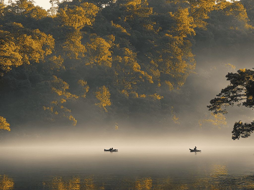 Kayaking into unknown waters