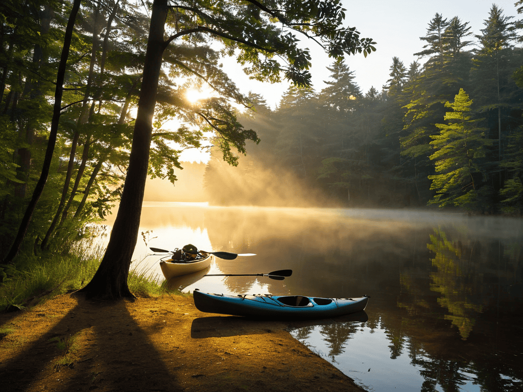 Multi-day kayaking and camping trip planning