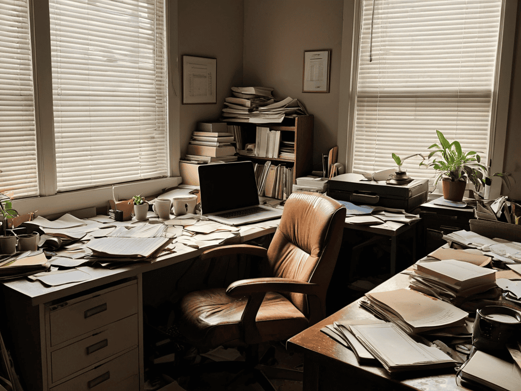 the link between physical clutter and mental anxiety