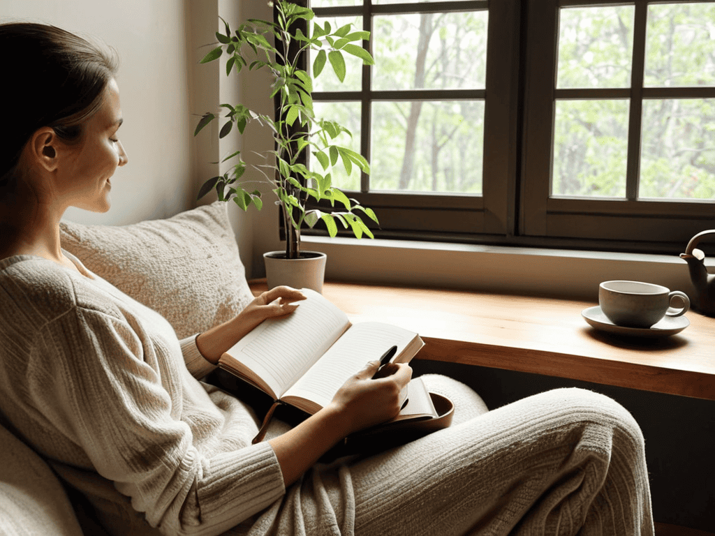 Daily Gratitude practice concept