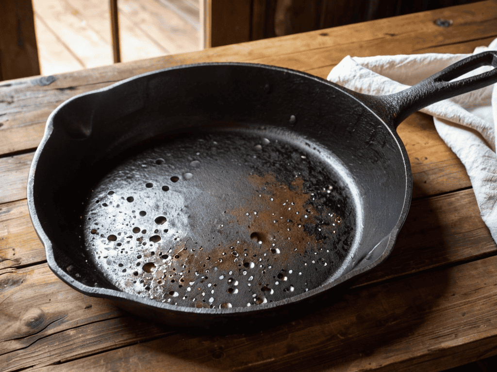 Cleaning Cast Iron Rust Prevention