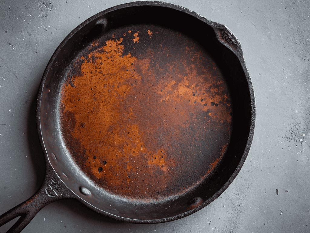 Cleaning Cast Iron Rust Removal
