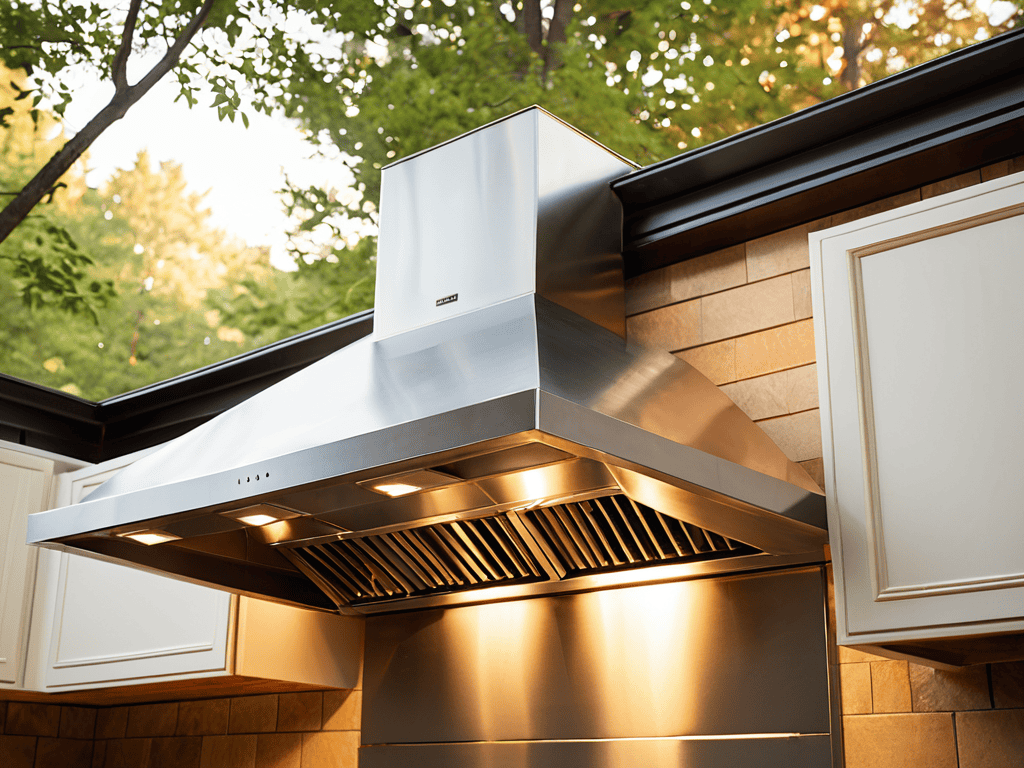 Installing a Range Hood Vent outdoors