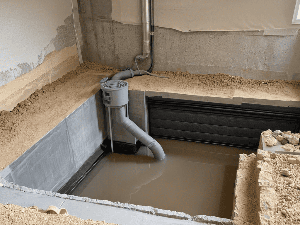 Basement Waterproofing Internal Solution