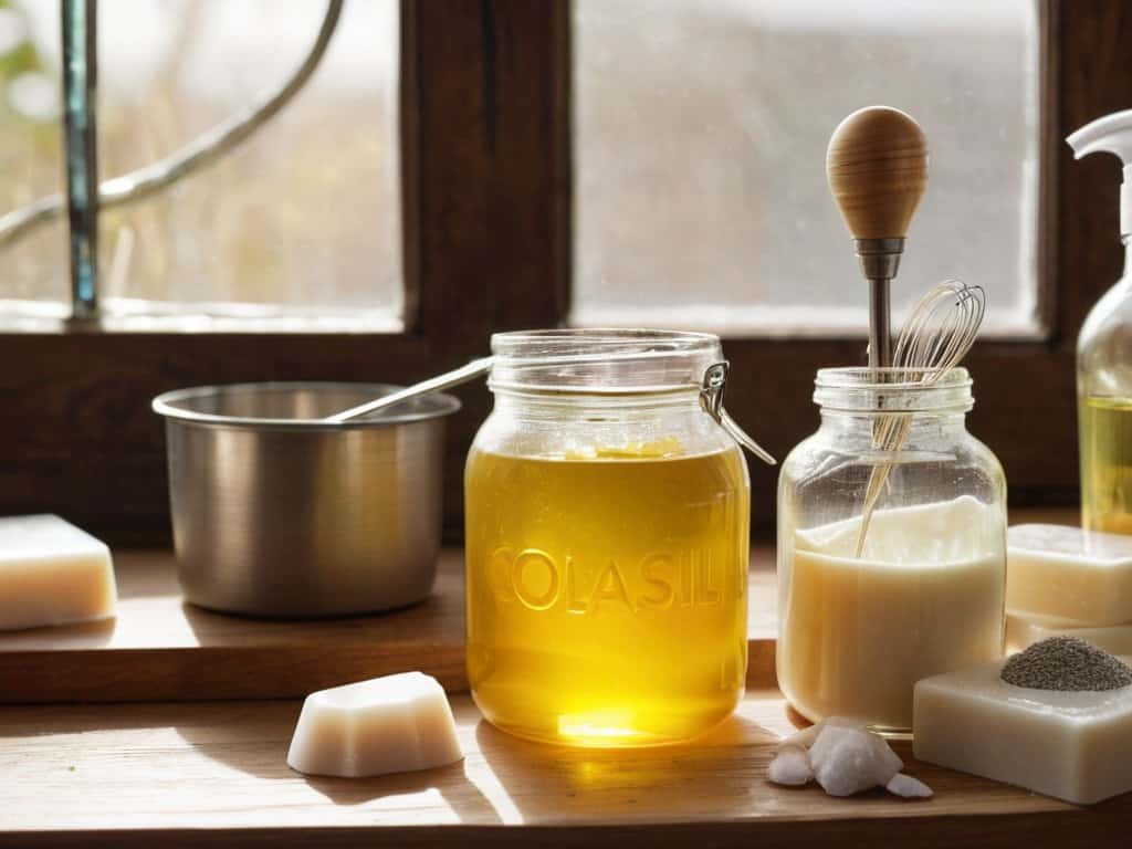Making Homemade Liquid Soap