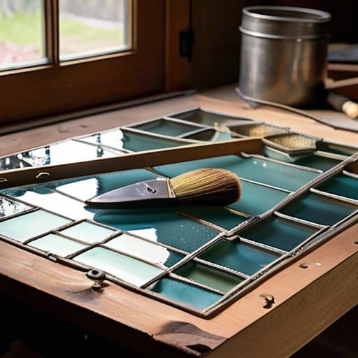 Antique Stainedglass Repair Techniques Tools Needed Pilotstyle