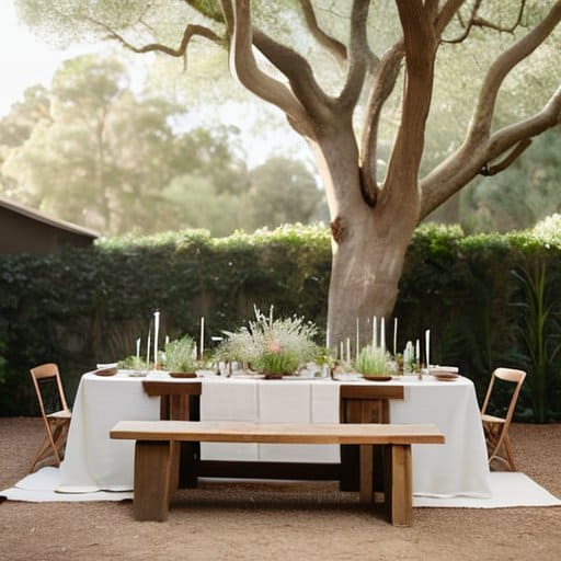 Project Overview: minimalist wedding, relaxed celebration