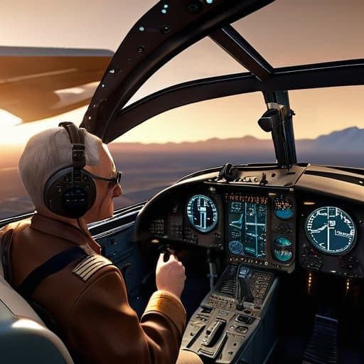 Wrapping It All Up: vintage cockpit HUD